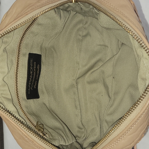 Claramonte Multi-Colored Leather Crossbody Shoulder Bag Gorgeous - Picture 9 of 10